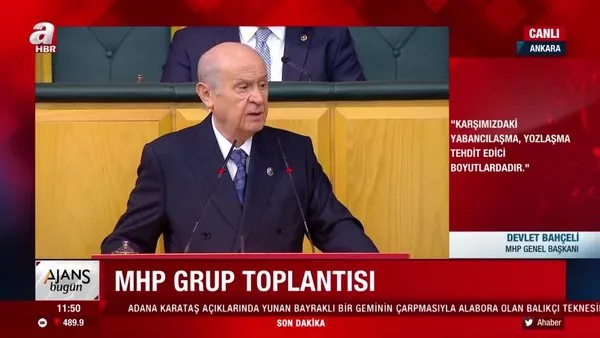 MHP Lideri Devlet Bahçeli'den MHP Grup Toplantısı'nda önemli açıklamalar | Video