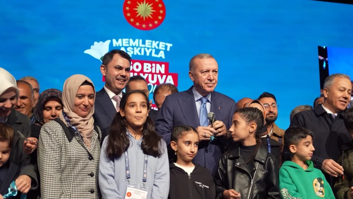 Asrın inşa seferberliği tamamlanıyor: Başkan Recep Tayyip Erdoğan 455 bininci deprem konutunu teslim edecek! Asrın inşa seferberliği tamamlanıyor: Başkan Recep Tayyip Erdoğan 455 bininci deprem konutunu teslim edecek!