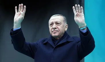 Başkan Erdoğan, Edirne’de düzenlenen mitingde vatandaşlara telefonla seslendi
