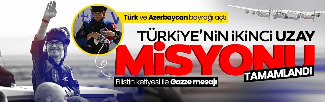 Türkiye’nin ikinci uzay misyonu tamalandı
