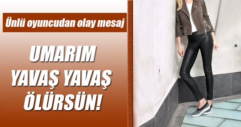 Uma Thurman’dan olay mesaj