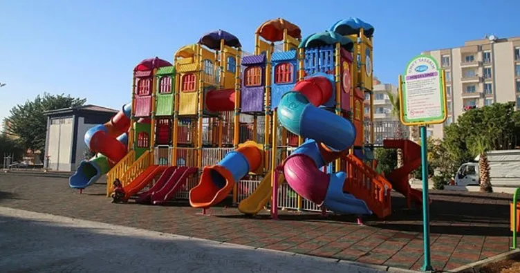 Erdemli’de çocuk oyun parklarının sayısı artıyor