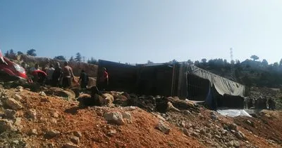 Mersin’de hayvanları yaylaya taşıyan TIR  devrildi, 60 hayvan telef oldu