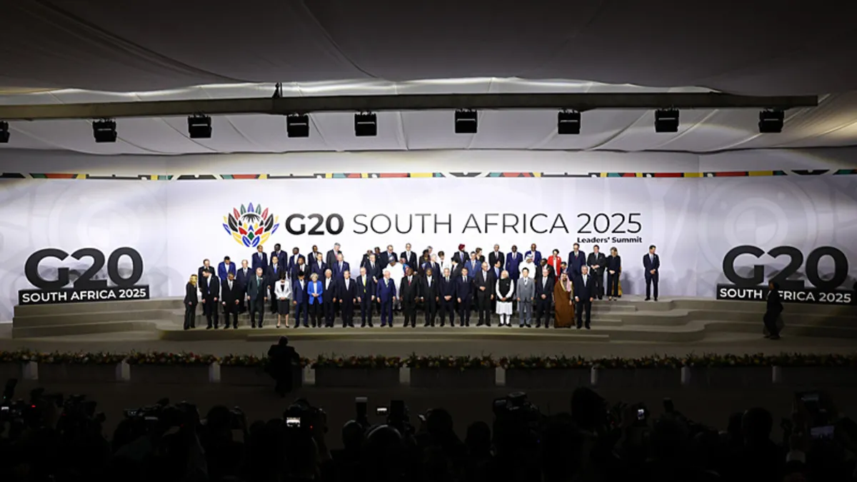 ABD’nin itirazına karşın Güney Afrika’daki G20 Liderler Zirvesi’nin sonuç bildirisi kabul edildi ABD’nin itirazına karşın Güney Afrika’daki G20 Liderler Zirvesi’nin sonuç bildirisi kabul edildi