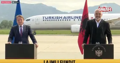 Basın toplantısına damga vuran an! Türk Hava Yolları her yerde... | Video