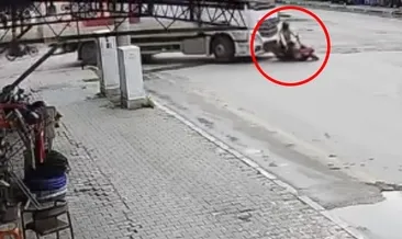 Kamyonun çarptığı motosiklet sürücüsü öldü #denizli