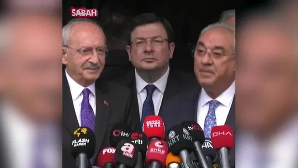 DSP Genel Başkanı Önder Aksakal, HDP'li Sırrı Sakık'ın sözlerine, Kılıçdaroğlu'nun yüzüne bakarak karşılık verdi | Video