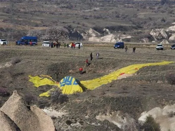 Kapadokya’da balon düştü... Ölü ve yaralılar var