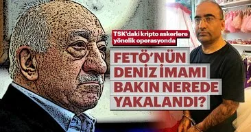 Deniz Kuvvetleri Komutanlığı imamı çocuk mağazasında yakalandı