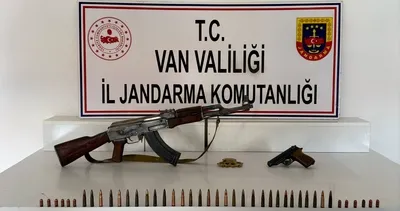 Jandarmadan operasyon: Silah ve mühimmat ele geçirildi #van