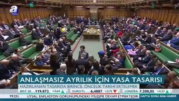 İngiltere'de anlaşmasız Brexit için önlem