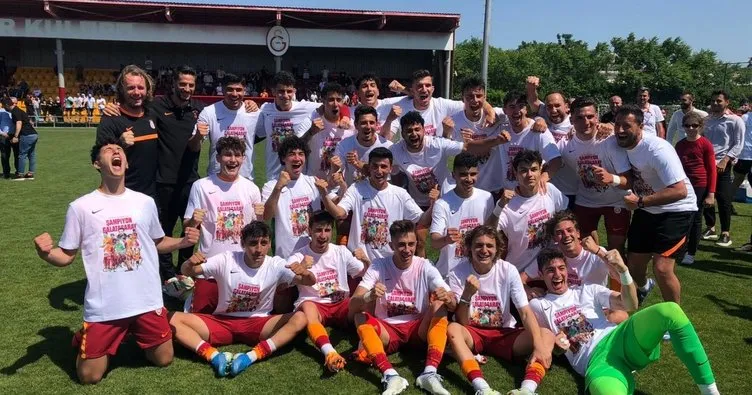 U19 Elit Ligi’nde 2021/22 sezonu şampiyonu Galatasaray!