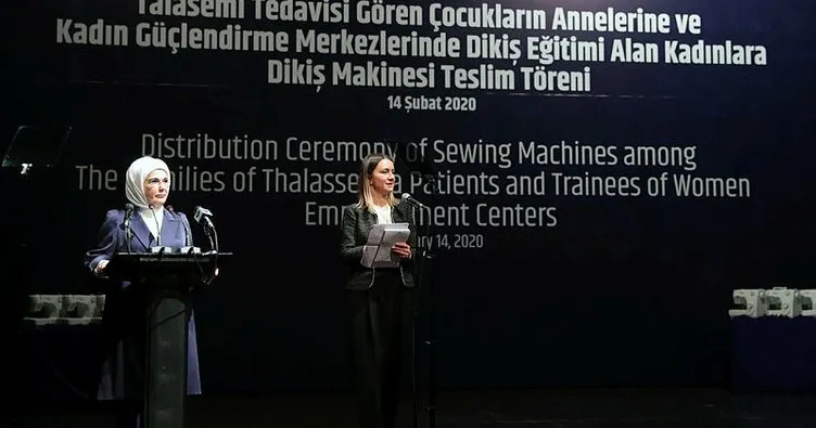 Emine Erdoğan, Pakistan’da TİKA’nın Dikiş Makinesi Hibe Programı’nda konuştu