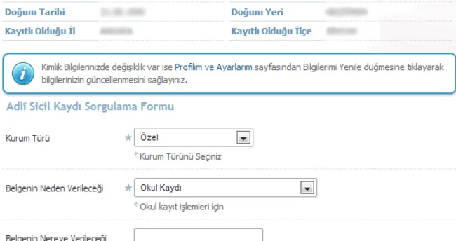 E-Devlet Adli Sicil Kaydı Nasıl Alınır?