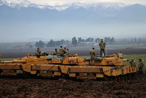 Fotoğraflarla Afrin'de gerçekleştirilen Zeytin Dalı Operasyonu