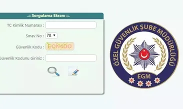 ÖZEL GÜVENLİK SINAV SONUÇLARI SORGULAMA EKRANI: EGM ile 117. Dönem ÖGG sonuçları açıklandı mı, ne zaman açıklanacak?