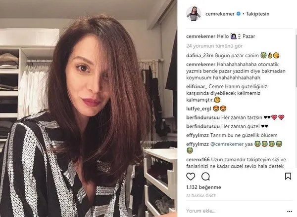 Ünlü isimlerin Instagram paylaşımları (28.01.2018)