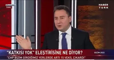 7’li koalisyonda kriz büyüyor: Babacan’dan CHP’lileri çıldırtacak açıklamalar | Video