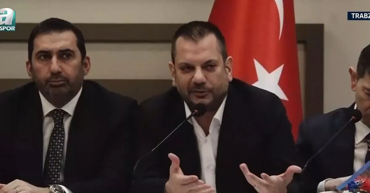 Son dakika haberi: Trabzonspor Başkanı Ertuğrul Doğan'dan flaş sözler! Yerde yatana vurmak delikanlılığa sığmaz