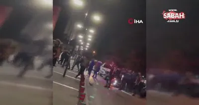 İstanbul’da polise saldıran gruba biber gazlı müdahale: 3 polis yaralı, 6 gözaltı | Video