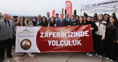 Afyon’da “Zaferin İzinde Yolculuk” projesi başladı! #afyonkarahisar