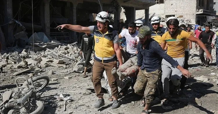 Rus uçakları İdlib’de pazar yerini vurdu: 31 ölü