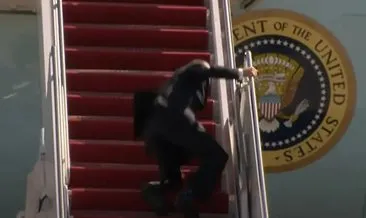 Uçağa binerken üst üste 3 kez düşmüştü! Beyaz Saray’dan Biden’ın sağlık durumuna ilişkin açıklama