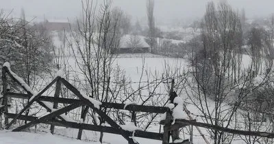 Amasya’da Mayıs kapıdan baktırdı: kar yağışı etkili oldu