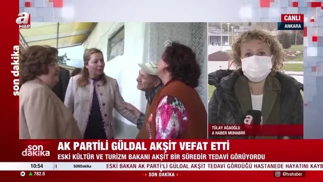 Son dakika! AK Partili Güldal Akşit hayatını kaybetti | Video