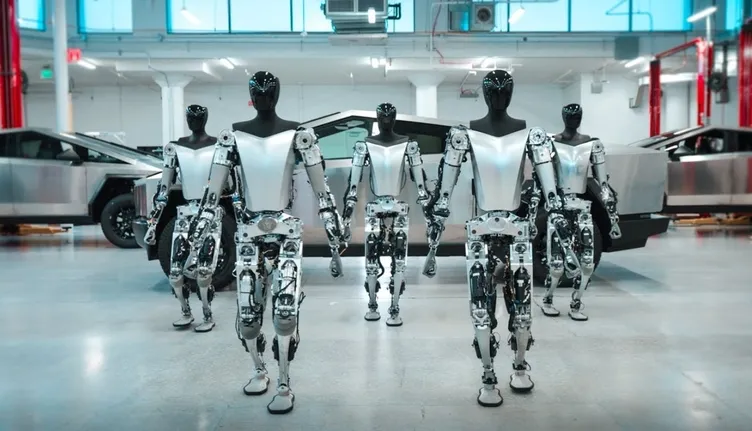 Elon Musk’ın fabrikasında akılalmaz olay: Tesla robotu insana saldırdı, ortalık kan gölüne döndü