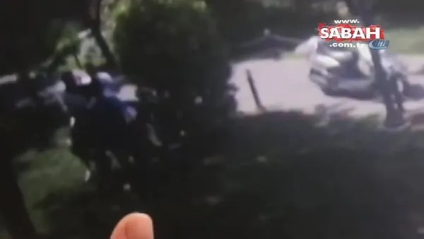 İstanbul Esenler’de çocuk parkında yabancı uyruklu şahısların silahlı kavgası kamerada