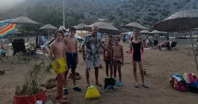 Halk plajının ‘Salih Dede’si