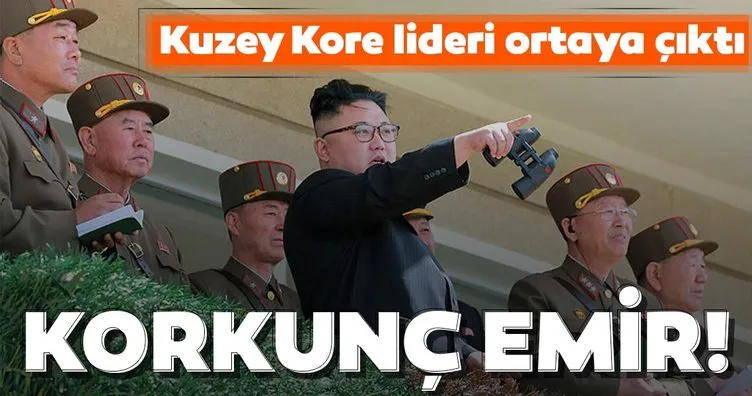 Son dakika haberi | Komada olduğu iddia edilen Kuzey Kore lideri Kim Jong Un ortaya çıktı! Korkunç emri verdi