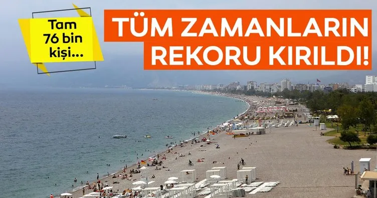 Antalya’da turizmde tüm zamanların Mayıs rekoru kırıldı