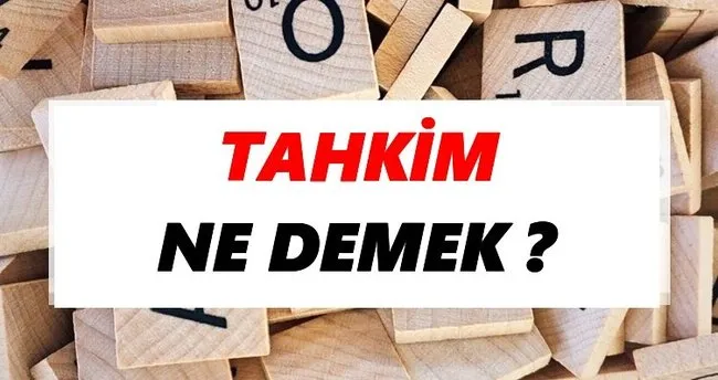 Tahkim Ne Demek? TDK’ya Göre Tahkim Sözlük Anlamı Nedir?