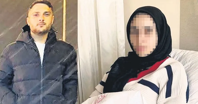 Saldırgan koca adaletten kaçamadı