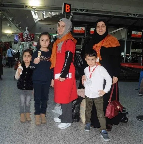 Havalimanlarında karne tatili yoğunluğu
