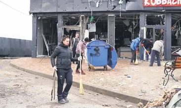 Kasabada işgal temizliği