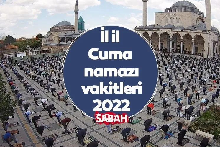 Cuma namazı saat kaçta kılınacak, bugün ezan kaçta? 25 Şubat 2022 İzmir ...