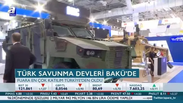 Türk savunma devleri Bakü'de!