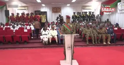 Burkina Faso’da İbrahim Traore devlet başkanı olarak yemin etti | Video