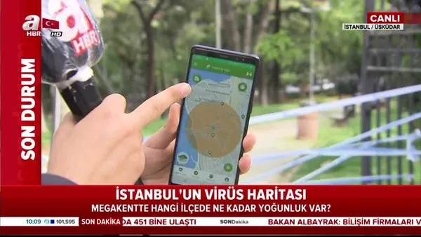 İşte İstanbul'da corona virüs vakalarının yoğun olduğu bölgeler! Hangi ilçe ne kadar yoğun? | Video