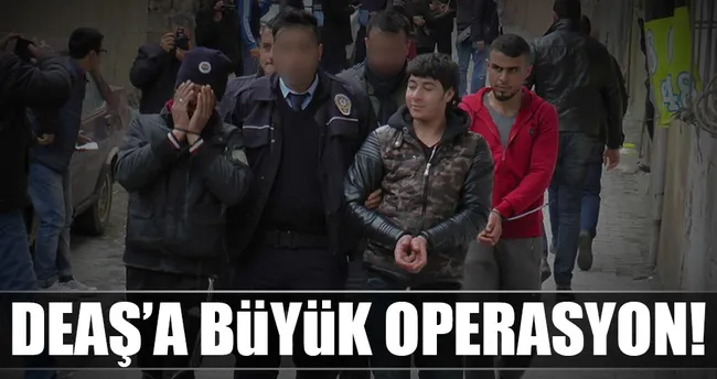 DEAŞ’a büyük operasyon