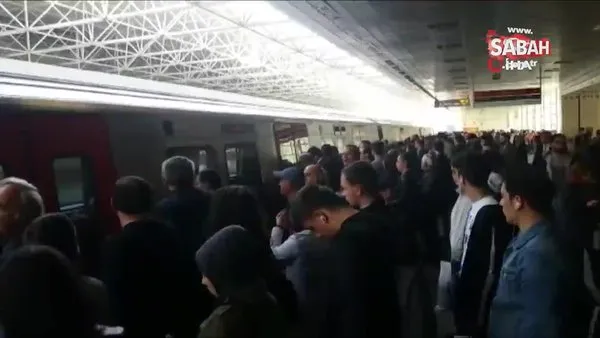 Ankara metrosunda sabah kabusu