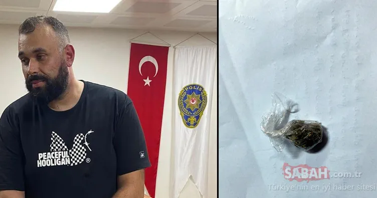 Yunan PAOK taraftarının terör propagandası engellendi: PKK paçavrasıyla kıskıvrak yakalandı!