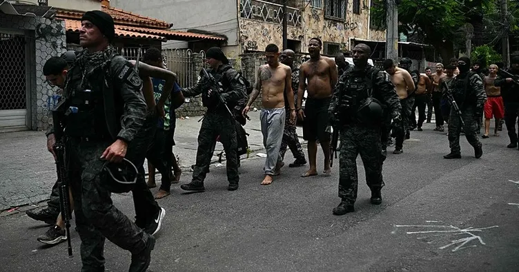 Brezilya’da favela operasyonu: 64 ölü