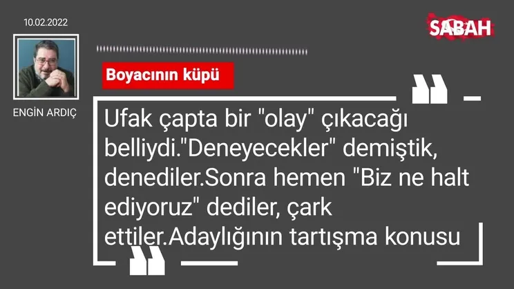 Engin Ardıç | Boyacının küpü