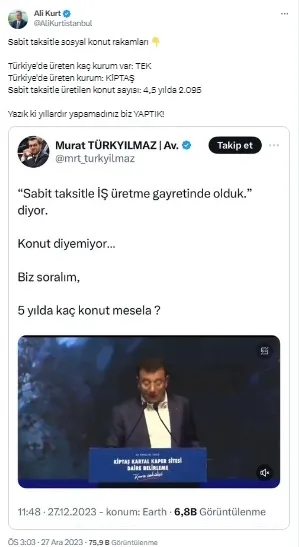 İmamoğlu depremi sadece reklam olarak kullandı: Yalan söylerken yüzü bile kızarmadı