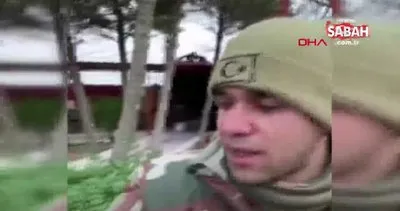 Suriye İdlib’de şehit olan kahraman askerlerimizin helallik istedikleri görüntüler ortaya çıktı | Video