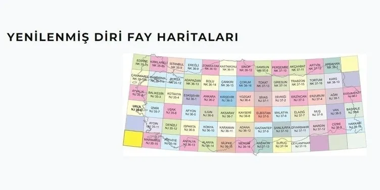 KUZEY ANADOLU FAY HATTI MTA HARİTASI | Diri fay sorgulama ekranı ile Kuzey Anadolu fay hattı nerelerden, hangi illerden geçiyor, riskli mi?